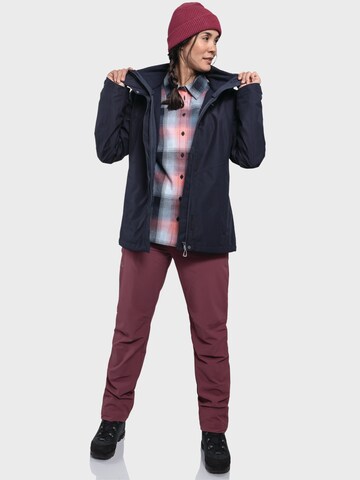 Schöffel Outdoorjas 'Okere' in Blauw