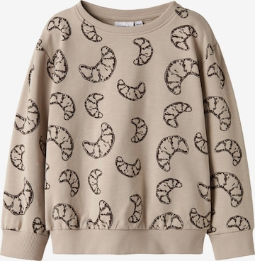NAME IT - Sudadera en beige: frente