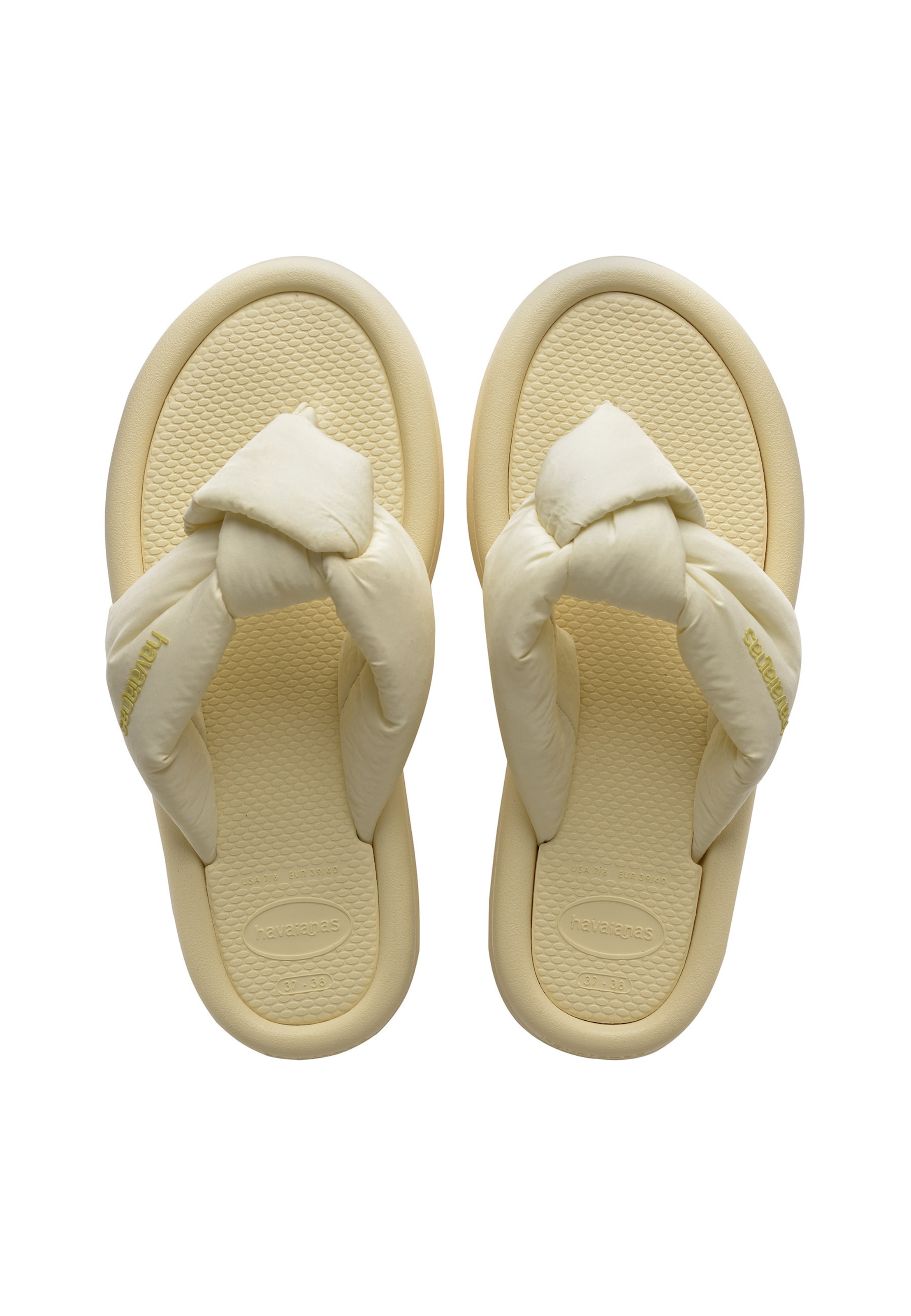 HAVAIANAS Japonki 'Over Puffes Up' w kolorze beżowy