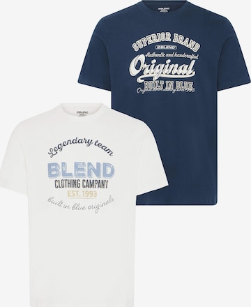 Maglietta ' BHBenop 2 Pack ' di BLEND in blu: frontale