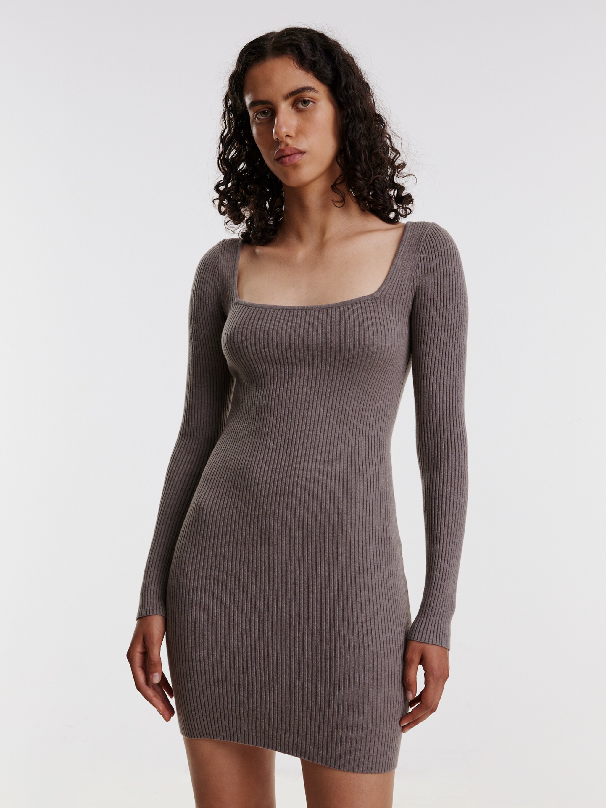 EDITED Producten Jurk 'Ilana' Bruin