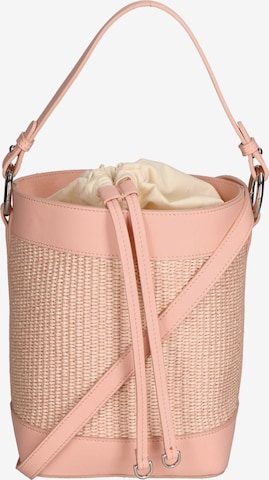 Borsa a sacco di Gave Lux in rosa: frontale