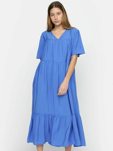 Soft Rebels Jurk 'Freja' in Blauw: voorkant