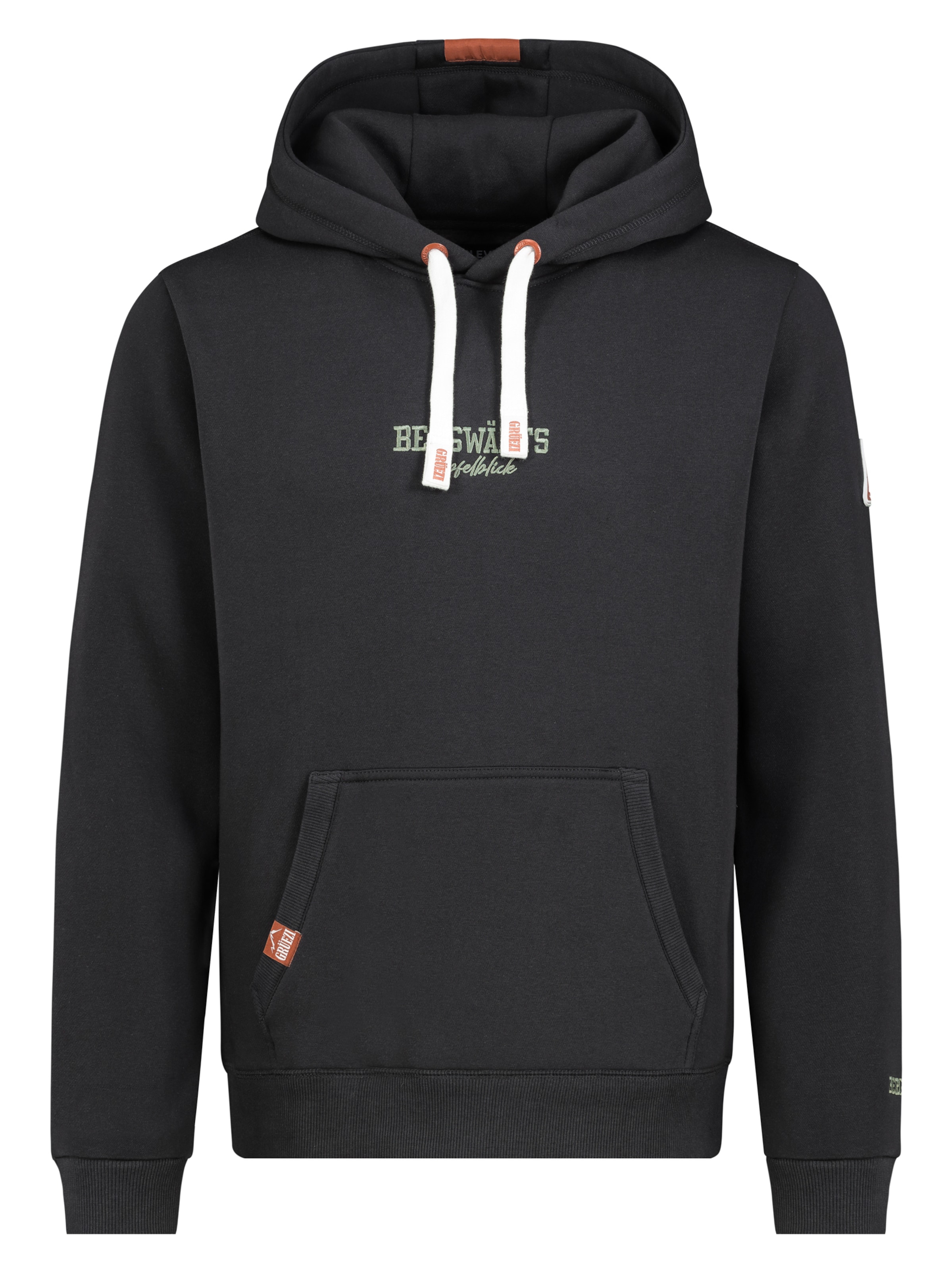 Sublevel Sweatshirt in Grau: Vorderseite