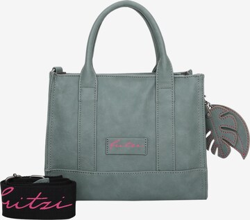 Borsa a mano 'Eco Square' di Fritzi aus Preußen in verde: frontale