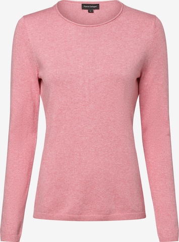 Pull-over Franco Callegari en rose : devant