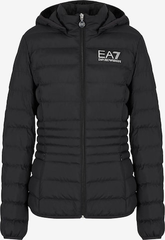 EA7 Emporio Armani Übergangsjacke 'Giubbotto' in Schwarz: predná strana