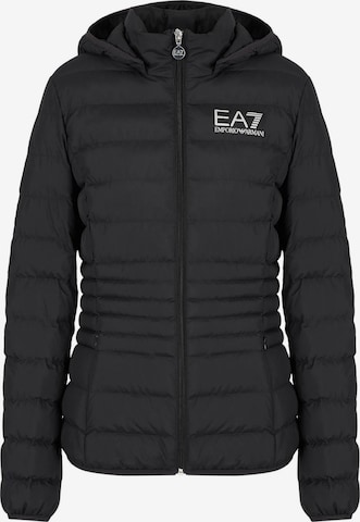 EA7 Emporio Armani Between-Season Jacket 'Giubbotto' in Black: front