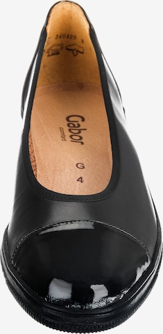 GABOR Ballet Flats in Black