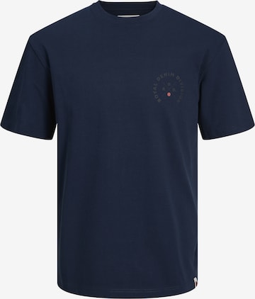 T-Shirt R.D.D. ROYAL DENIM DIVISION en bleu : devant