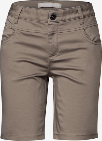 STREET ONE Shorts in Braun: Vorderseite