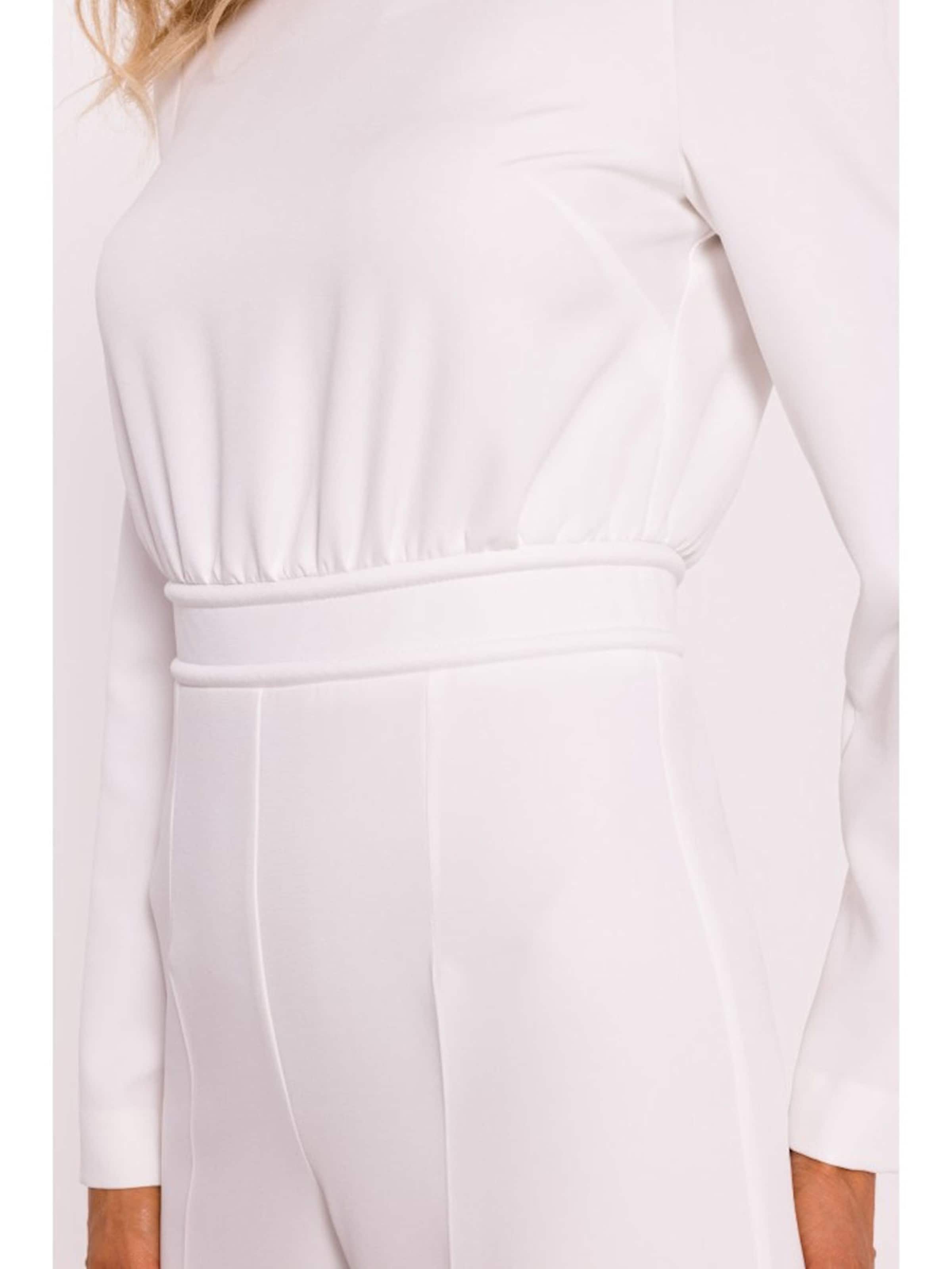 Numoco Jumpsuit 'Overall Adele' in White