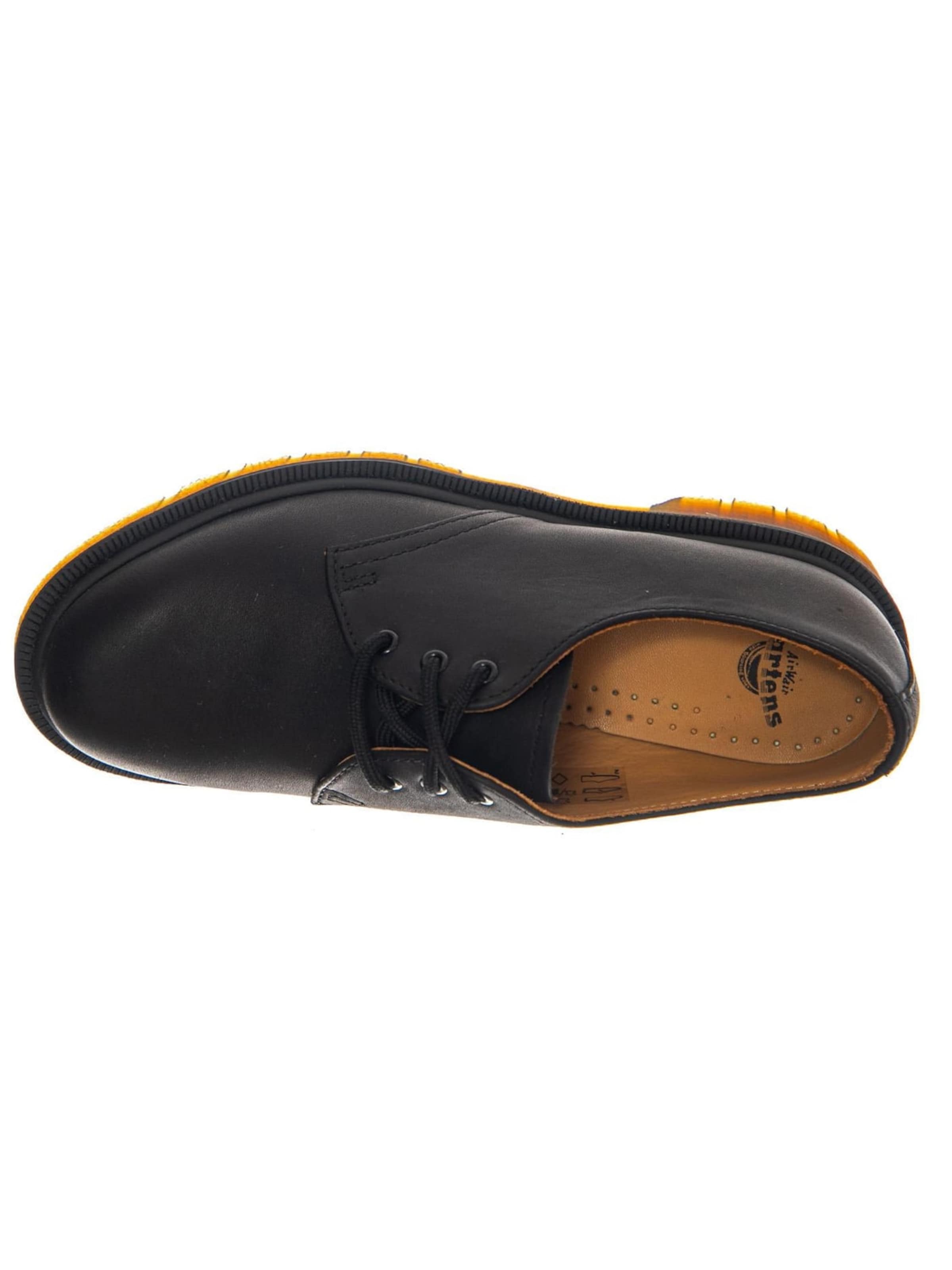 Chaussure à lacets 'Unisex 1461 Pw Lace-Up Black Noir Greasy Shoes' Dr. Martens en noir