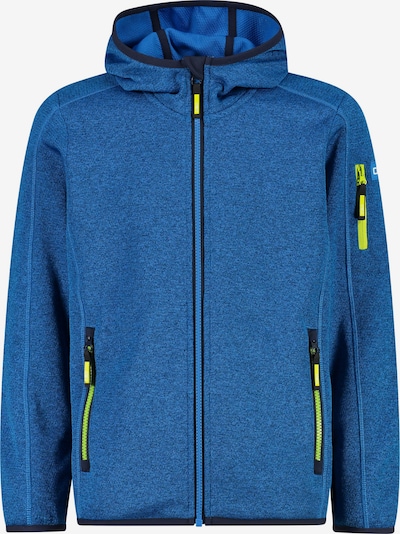 CMP Fleece Jacket in Dark blue / Lime, Item view