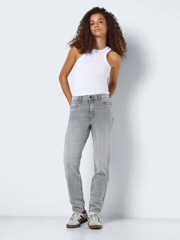 Noisy may Slimfit Jeans 'Moni' in Grijs