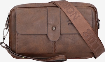 Northampton Polo Club Shoulder Bag in Brown: front