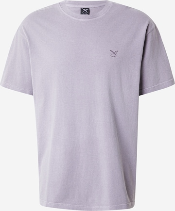 Iriedaily - Camisa 'Waterkeeper 2' em roxo: frente