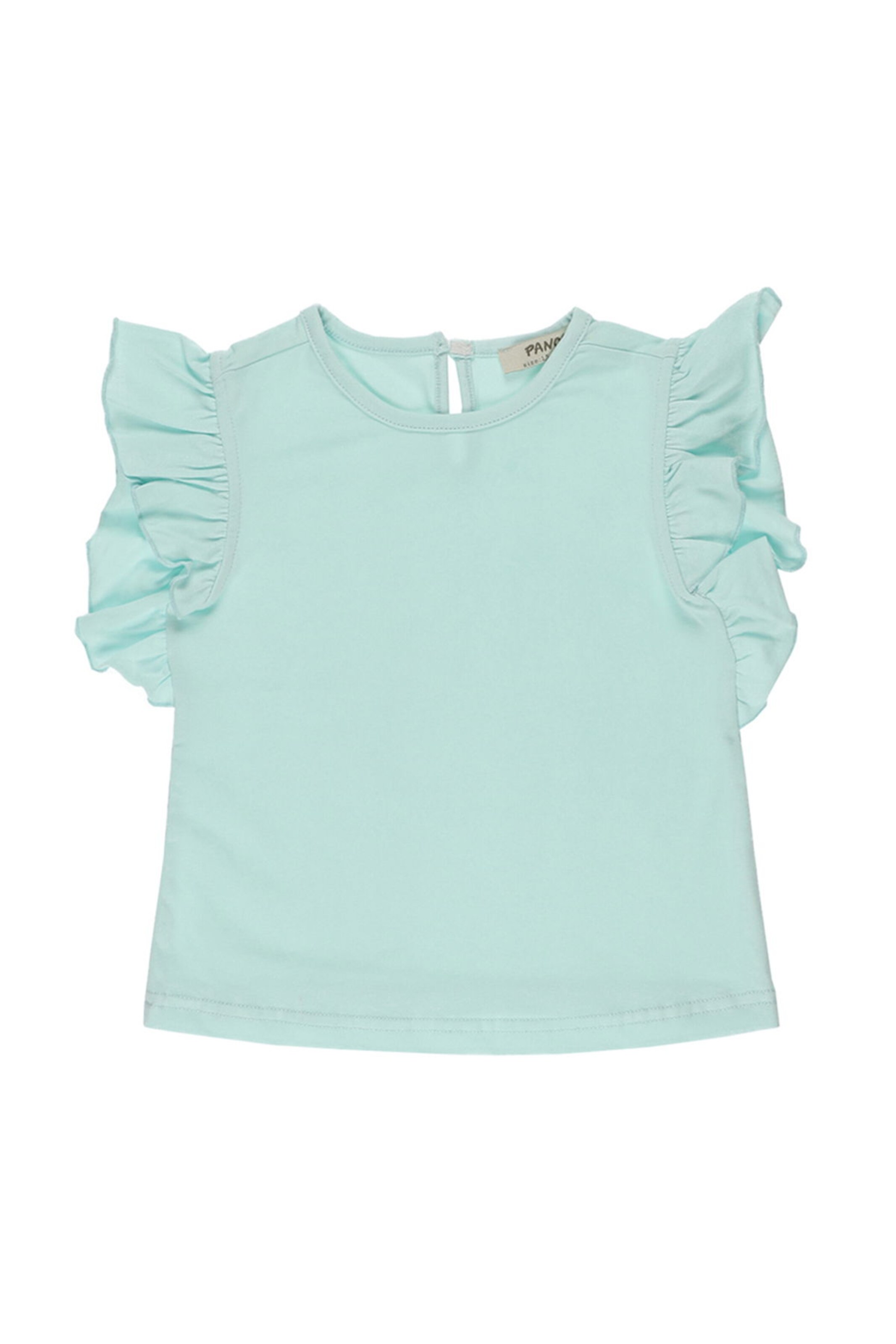 Panço Bluse in Grün: Vorderseite