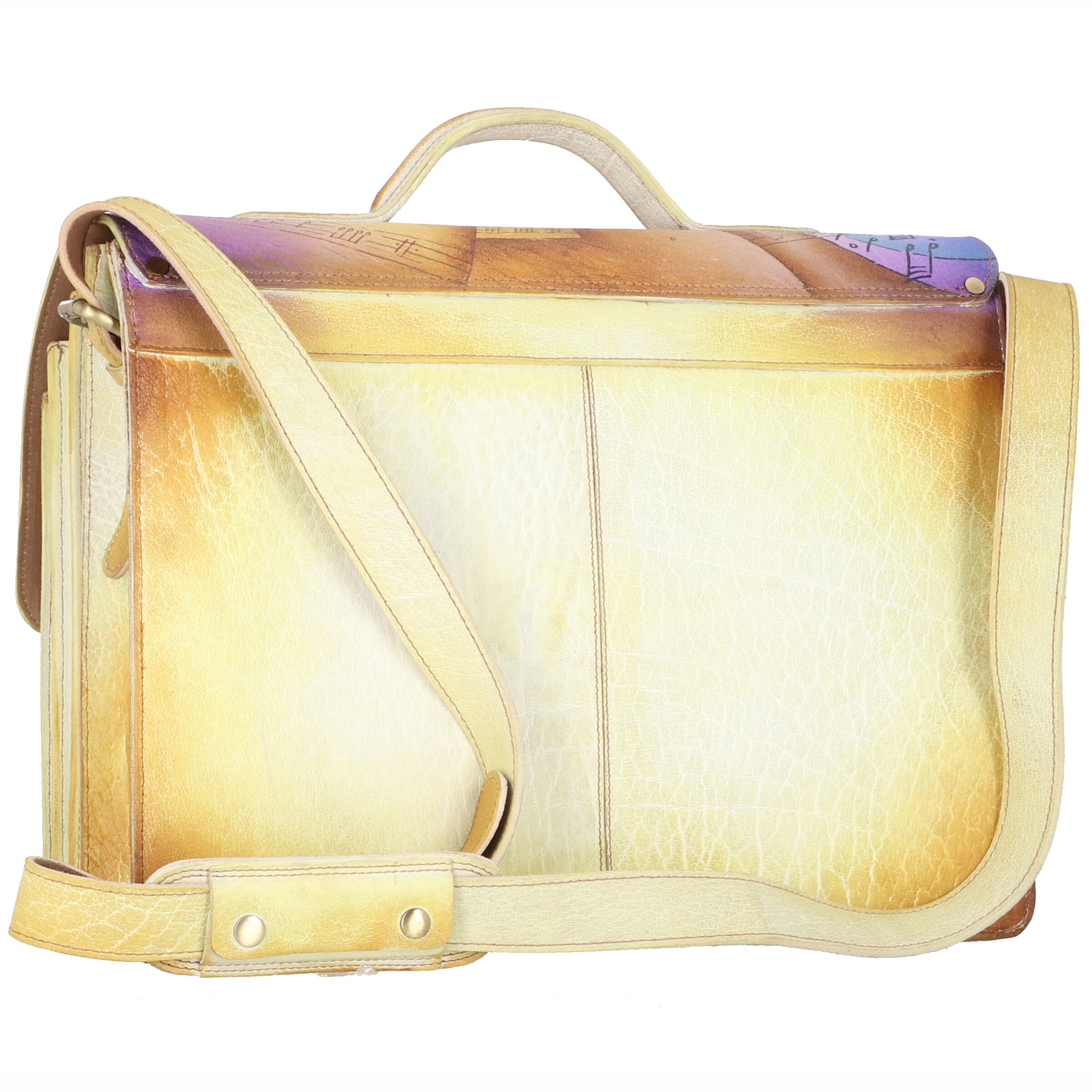 Borsa a mano 'Art + Craft' di Greenland Nature in colori misti