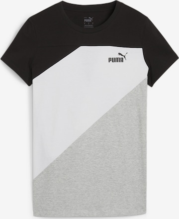 PUMA Sportshirt 'Power' in Schwarz: predná strana