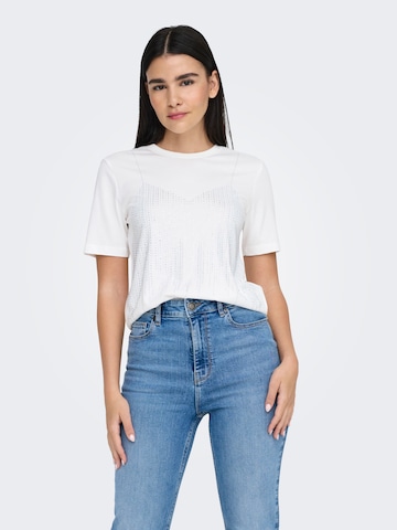 ONLY - Camiseta 'ONLBILLIE' en blanco