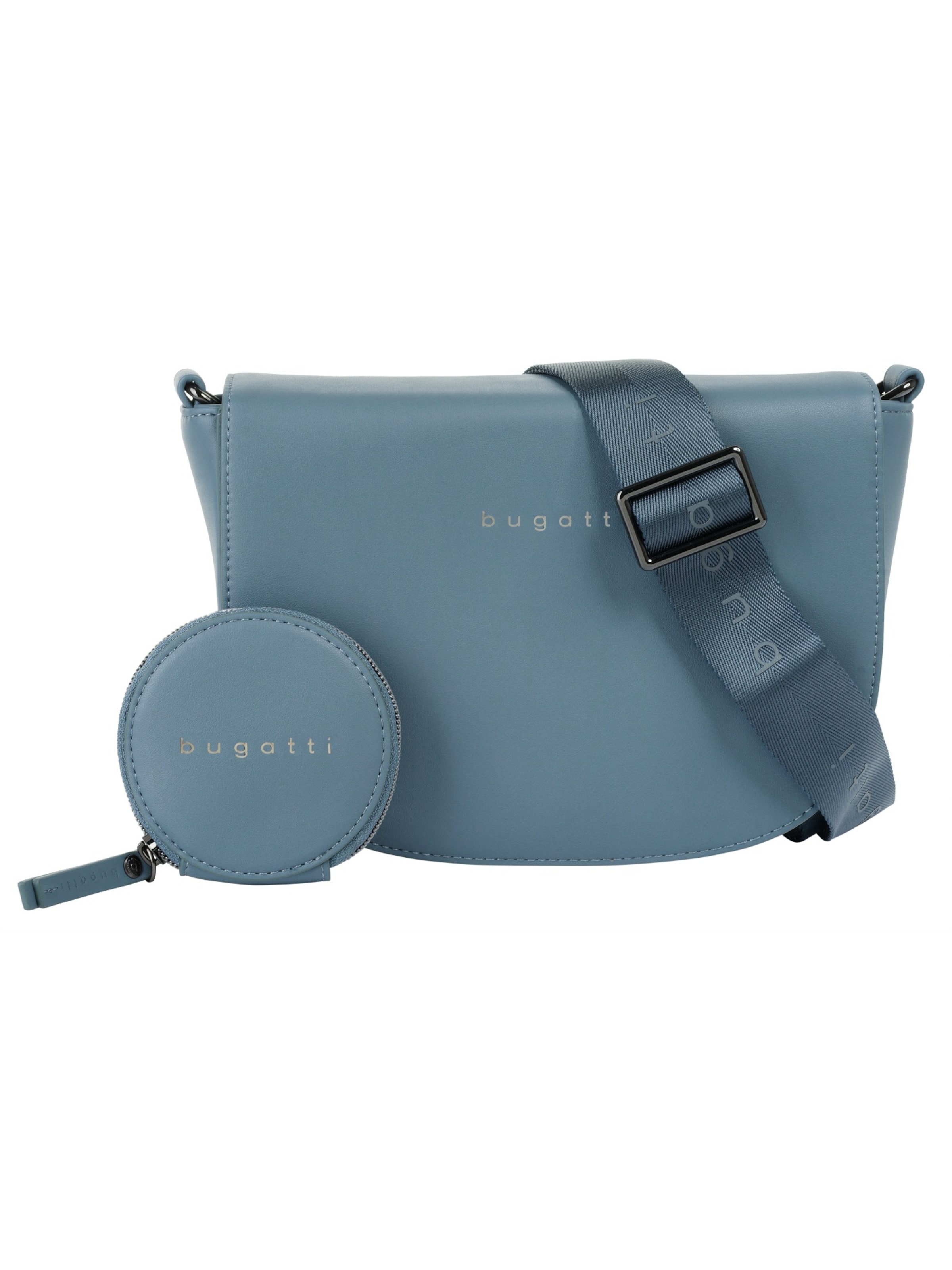 bugatti Umhängetasche 'ALMATA'‌‌‌‌ in Blau: Vorderseite