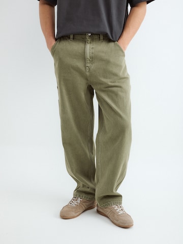 BALMOHK Baggy Housut värissä vihreä: etupuoli