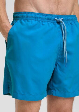 s.Oliver Zwemshorts in Blauw