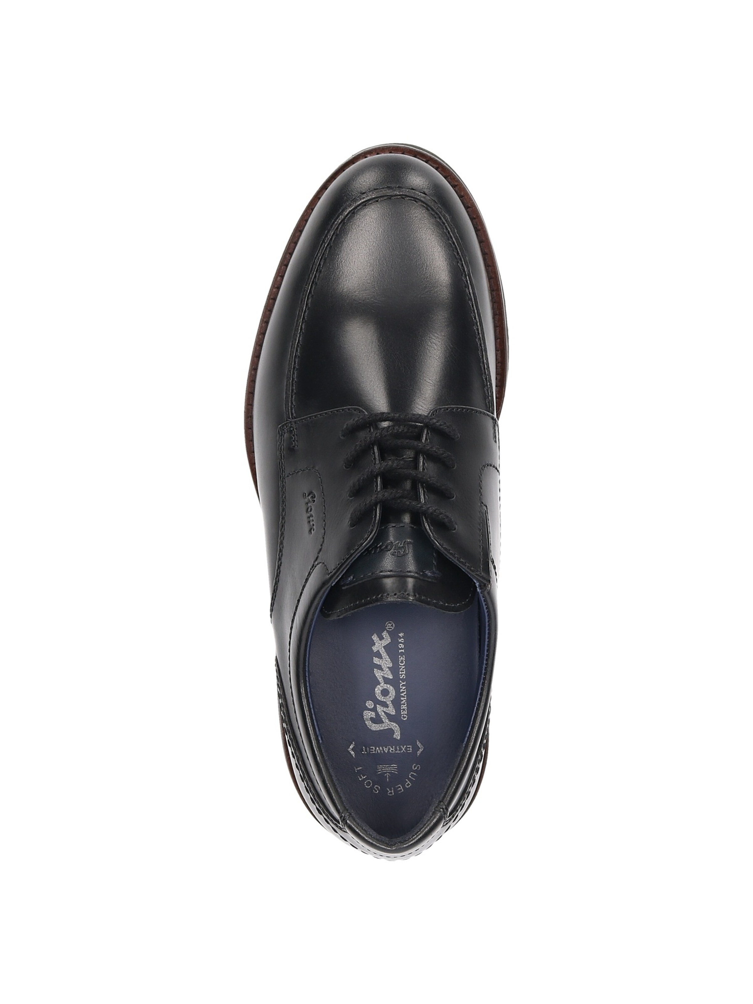 SIOUX Lace-up shoe ' Dilip-719-H ' in Black