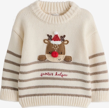Pullover 'Christmas' di Next in beige: frontale