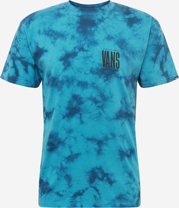 VANS Shirt 'MN TALL TYPE DYE SS' in Blau: front