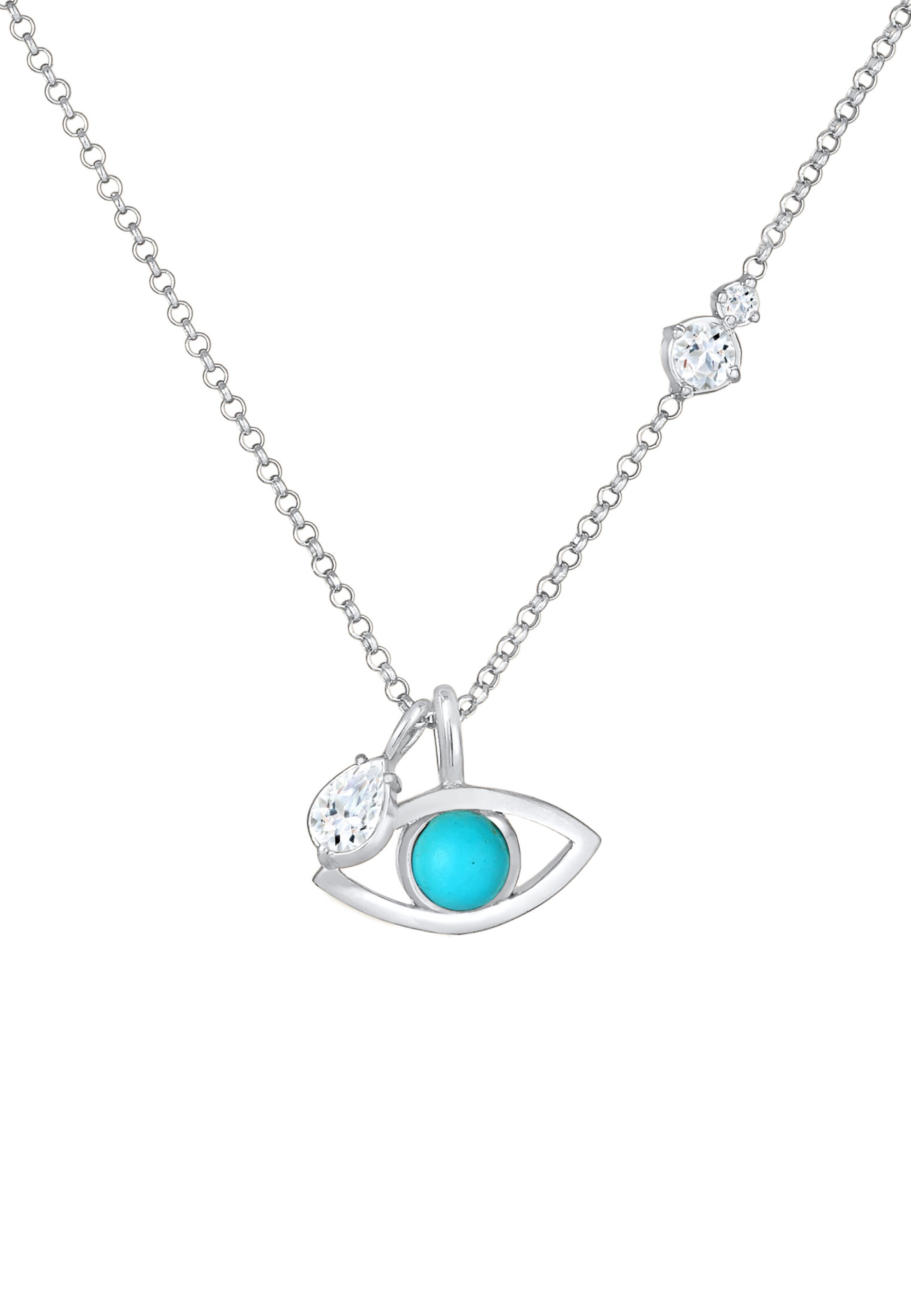 Chaîne 'Evil Eye' ELLI PREMIUM en argent