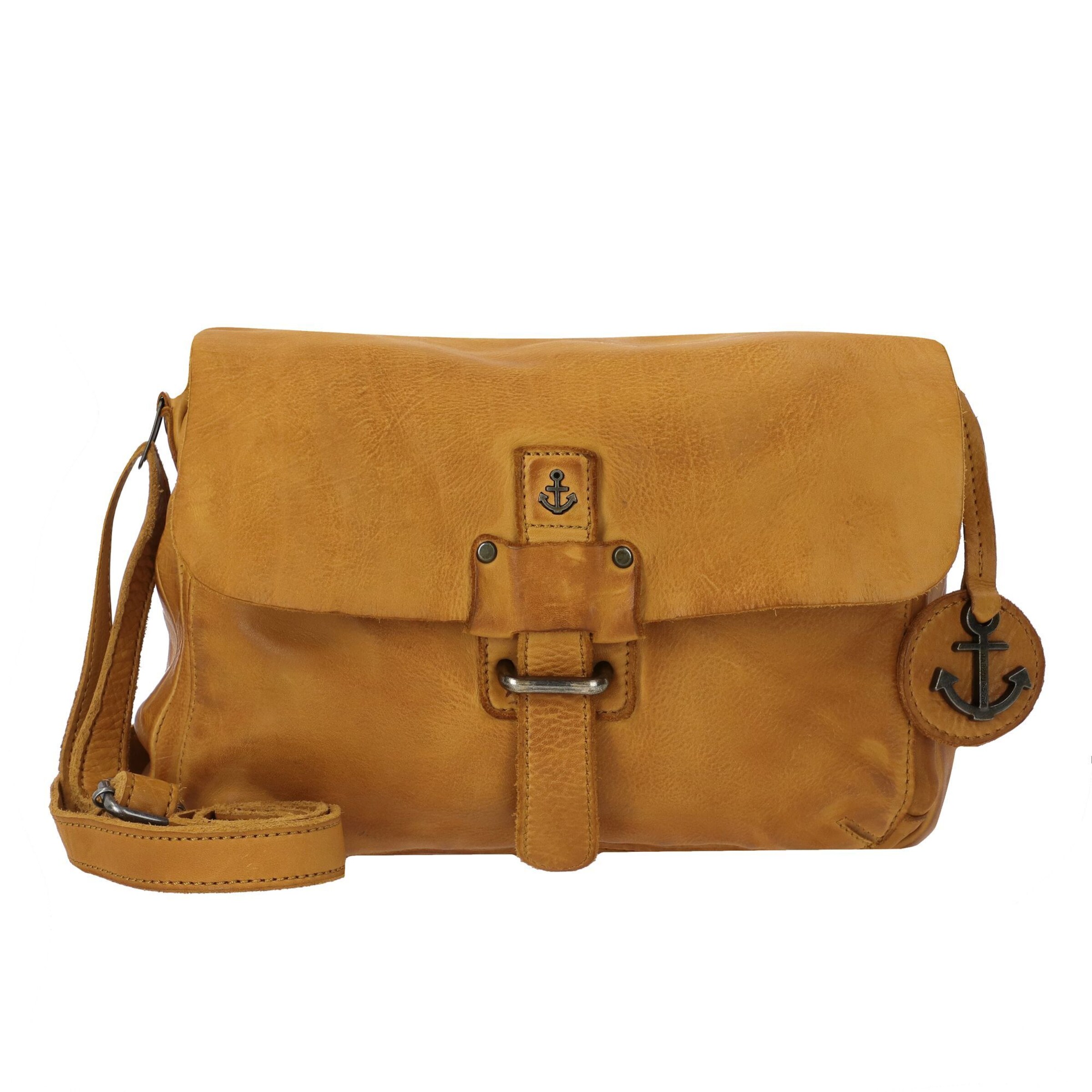 Borsa a tracolla di Harbour 2nd in arancione: frontale