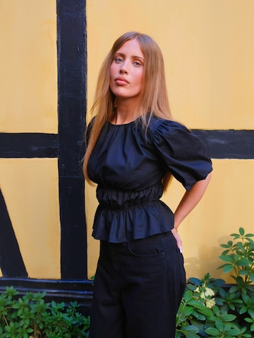 TEESHOPPEN Top ' Valentina ' in Zwart