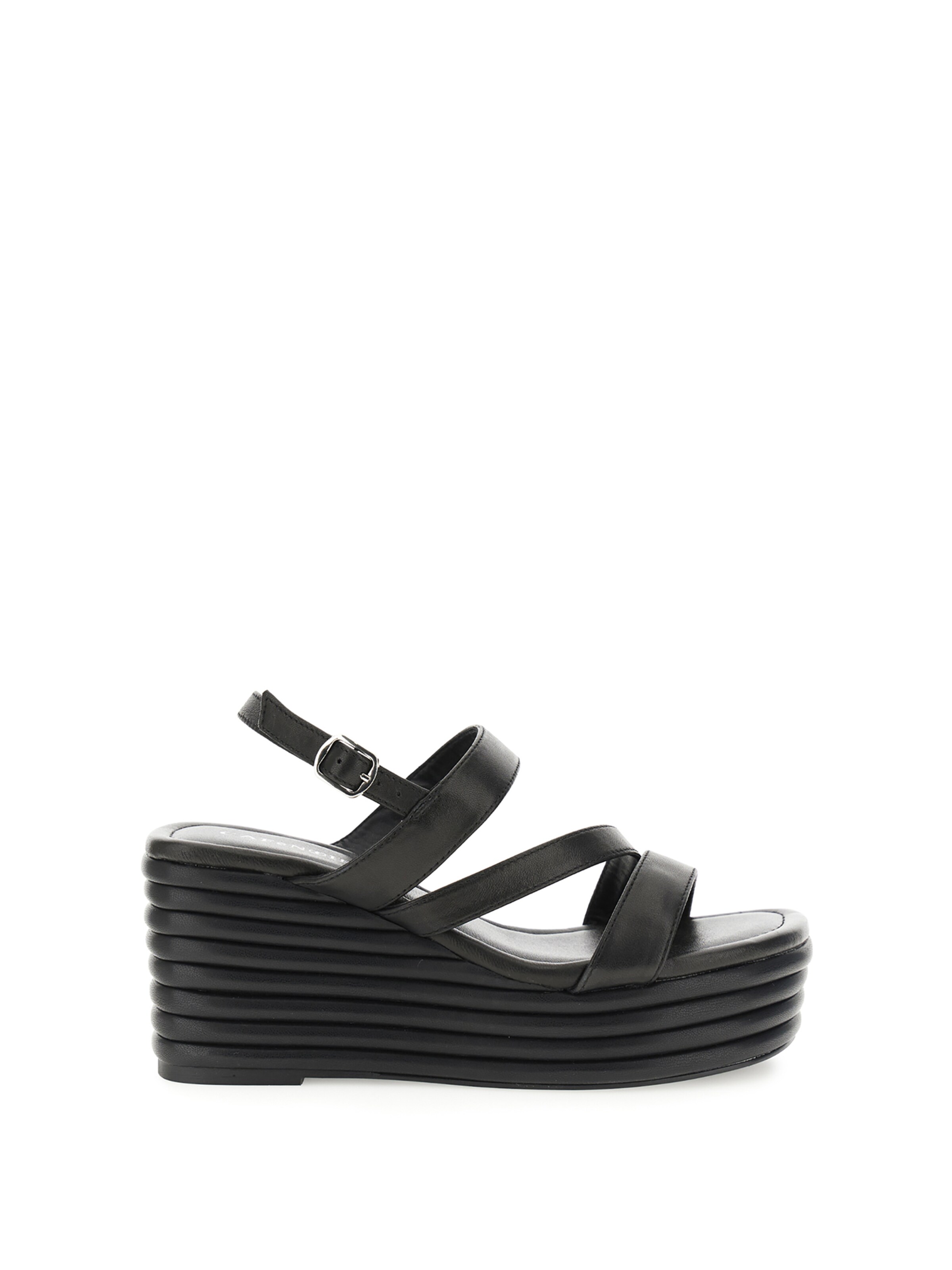 Sandalo con cinturino di CAFè NOIR in nero