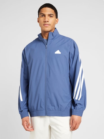 ADIDAS SPORTSWEAR Sportjas in Blauw: voorkant