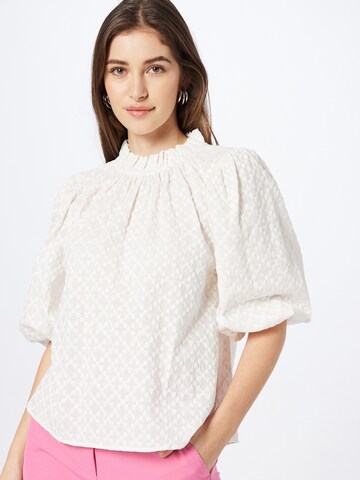 Hofmann Copenhagen Blouse 'Ellis' in White: front