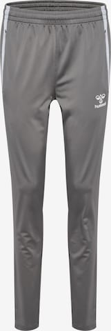 Hummel Tapered Sporthose 'Lead 2.0' in Grau: Vorderseite