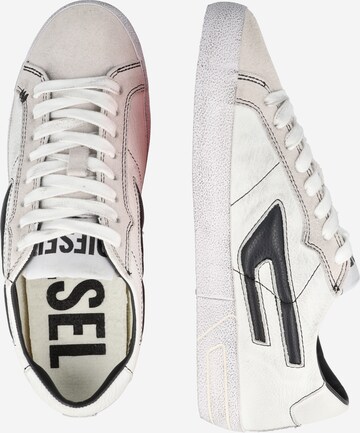 DIESEL - Sapatilhas baixas 'S-Leroji Low' em branco