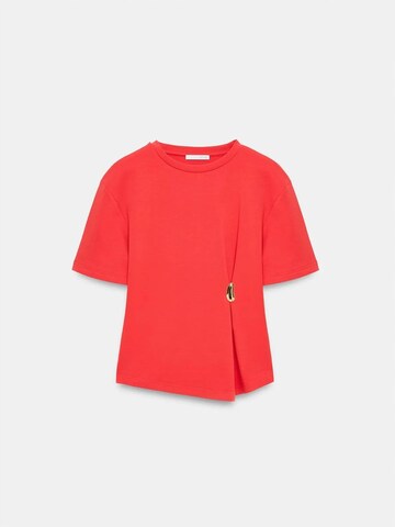 Maglietta di Dilvin in rosso: frontale