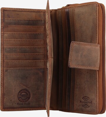 Greenland Nature Wallet 'Montenegro' in Brown