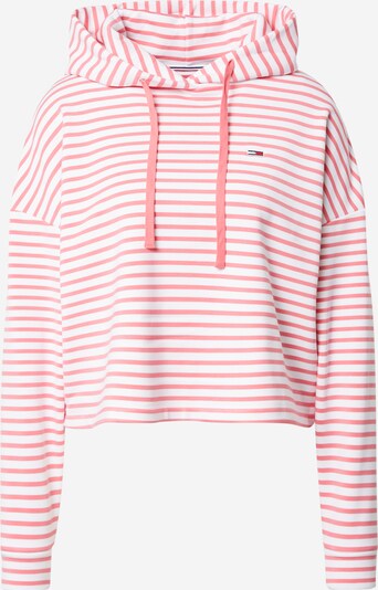 Tommy Jeans Sweatshirt in rosa / weiß, Produktansicht