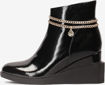 Bottines Kazar en noir : devant