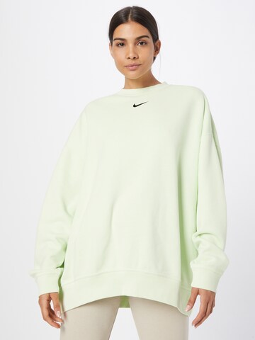 Nike Sportswear Sweatshirt in Grün: predná strana