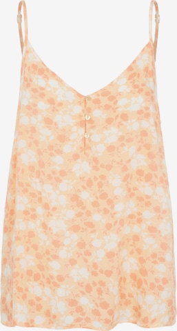 PIECES Top 'Nya' in Orange: front