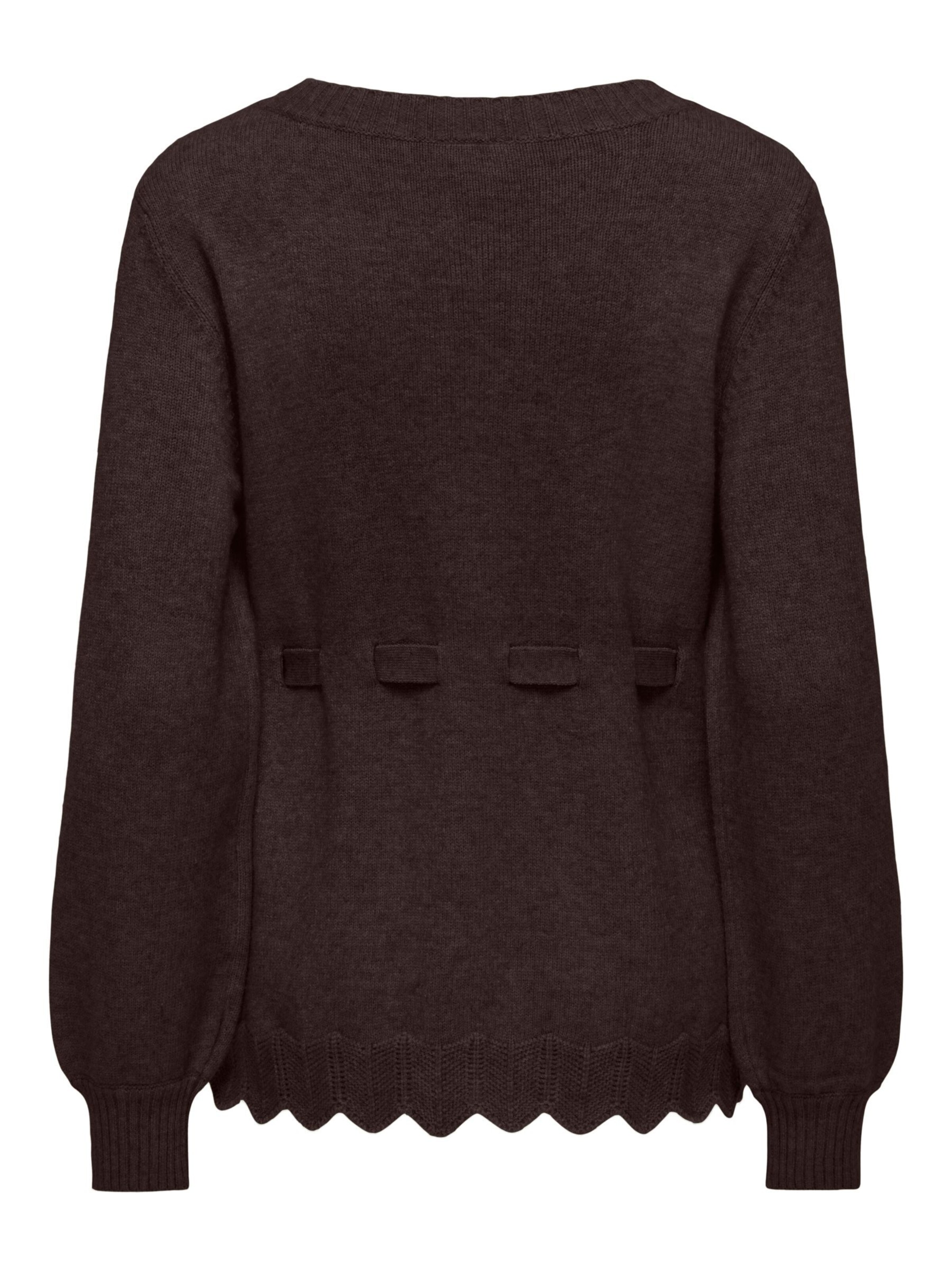 Only Maternity Knit cardigan 'OLMKALLU' in Brown