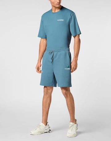 Plein Sport Regular Broek 'Scratch' in Blauw