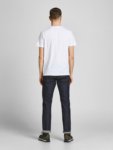 JACK & JONES Tričko 'Logan' – bílá