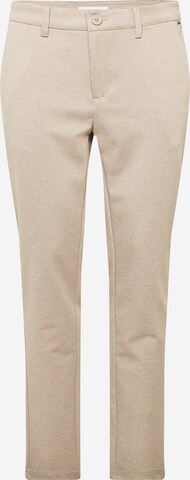 Only & Sons Slimfit Chino 'Mark' in Grijs: voorkant