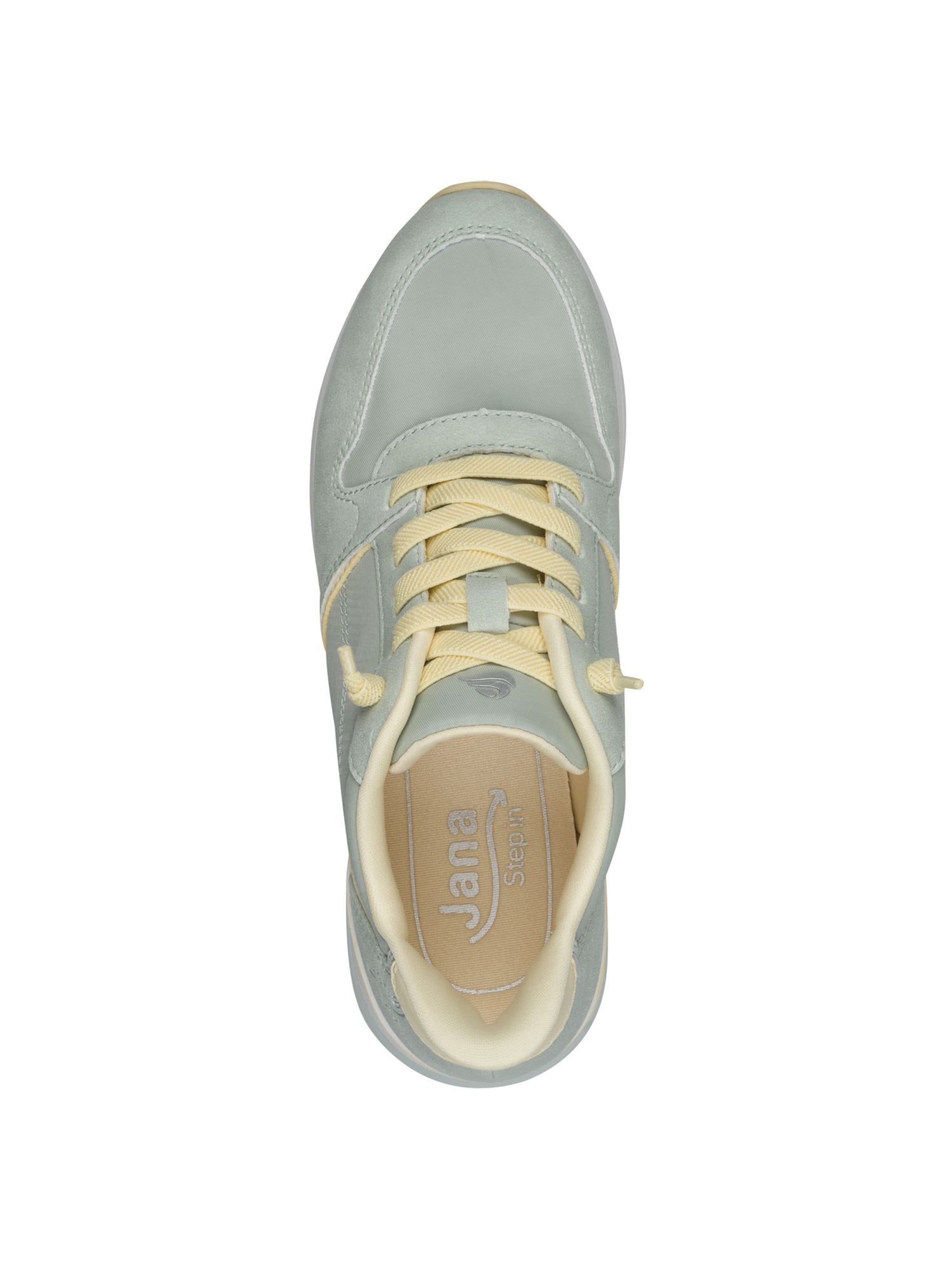 Baskets basses JANA en jaune